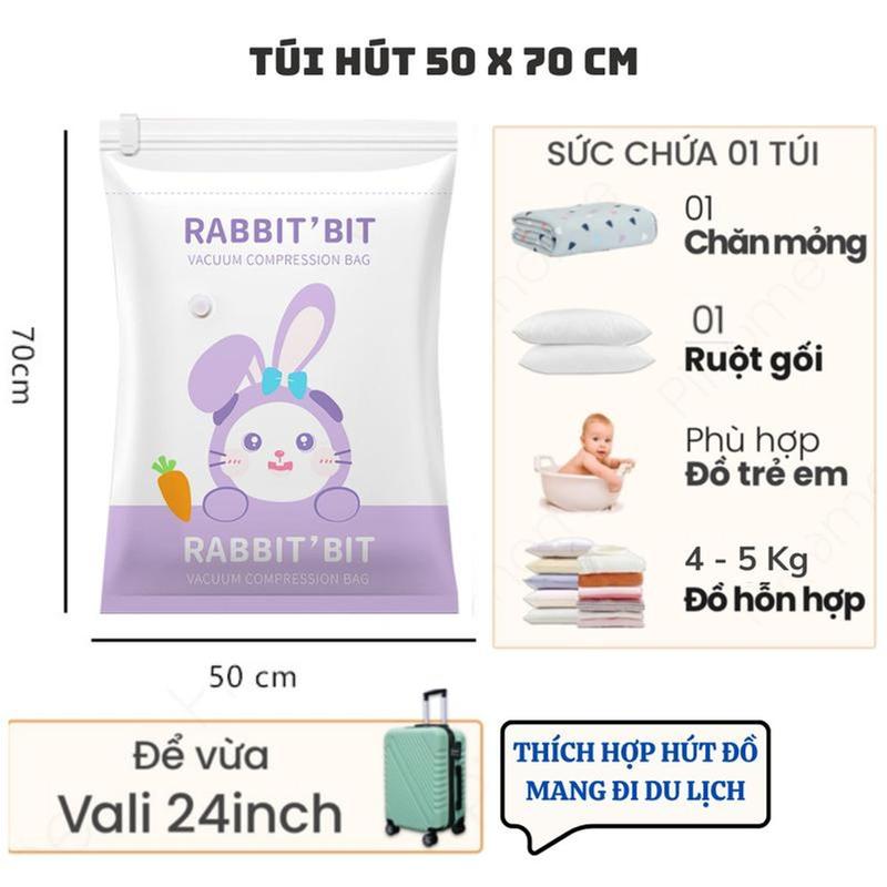 Combo 1 Máy Hút Chân Không  và 6 Túi Nhiều Size đựnġ Cả Quần Áo, Chăn Bông 2