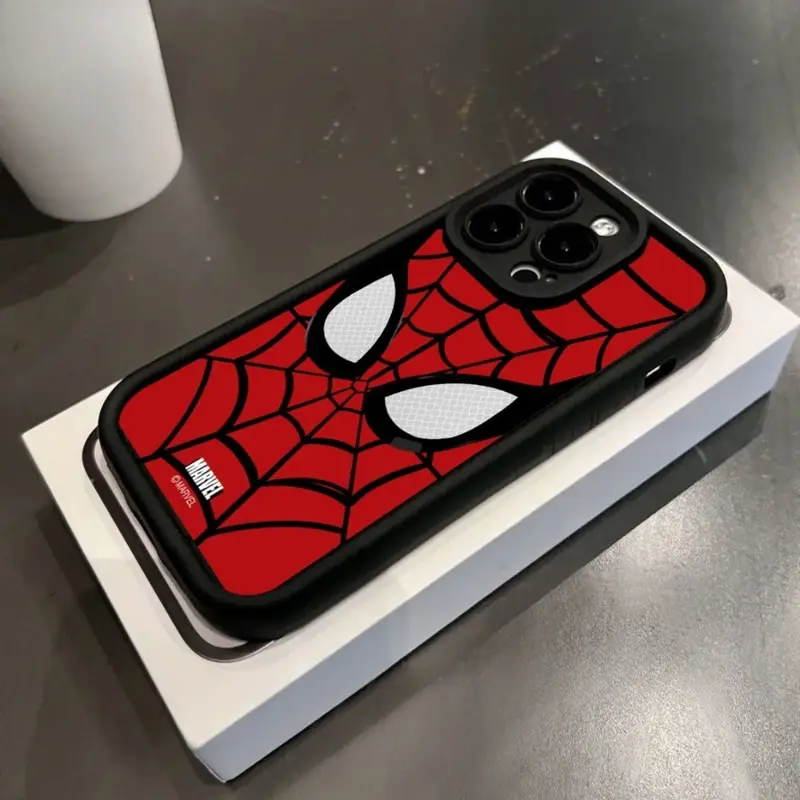Case for Oppo A60 A18 A16 A17 A38 A78 A58 A12 Case OPPO A37F A15 A3s A5s A31 A16K A17k A77s A7 A12e A53 A79 A54S A1K A5 A9 F9 Reno 8T Kesing Kartun Marvel Cool Spider-Man Motif Case poomokuli 4