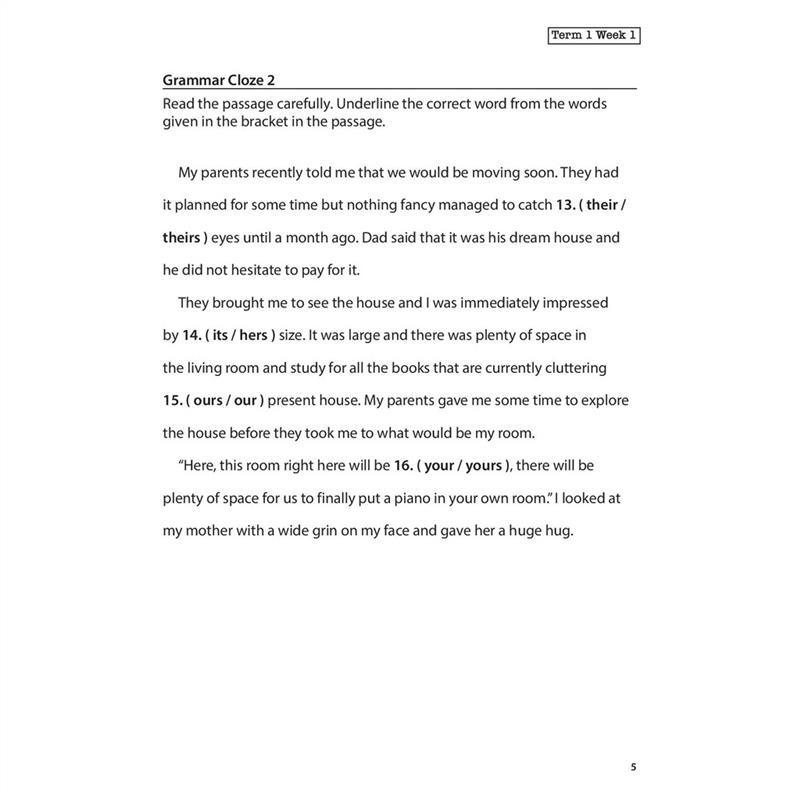 Product Introduction of original English Language Challenging Weekly Practices Primary 4 / Assessment Books 14