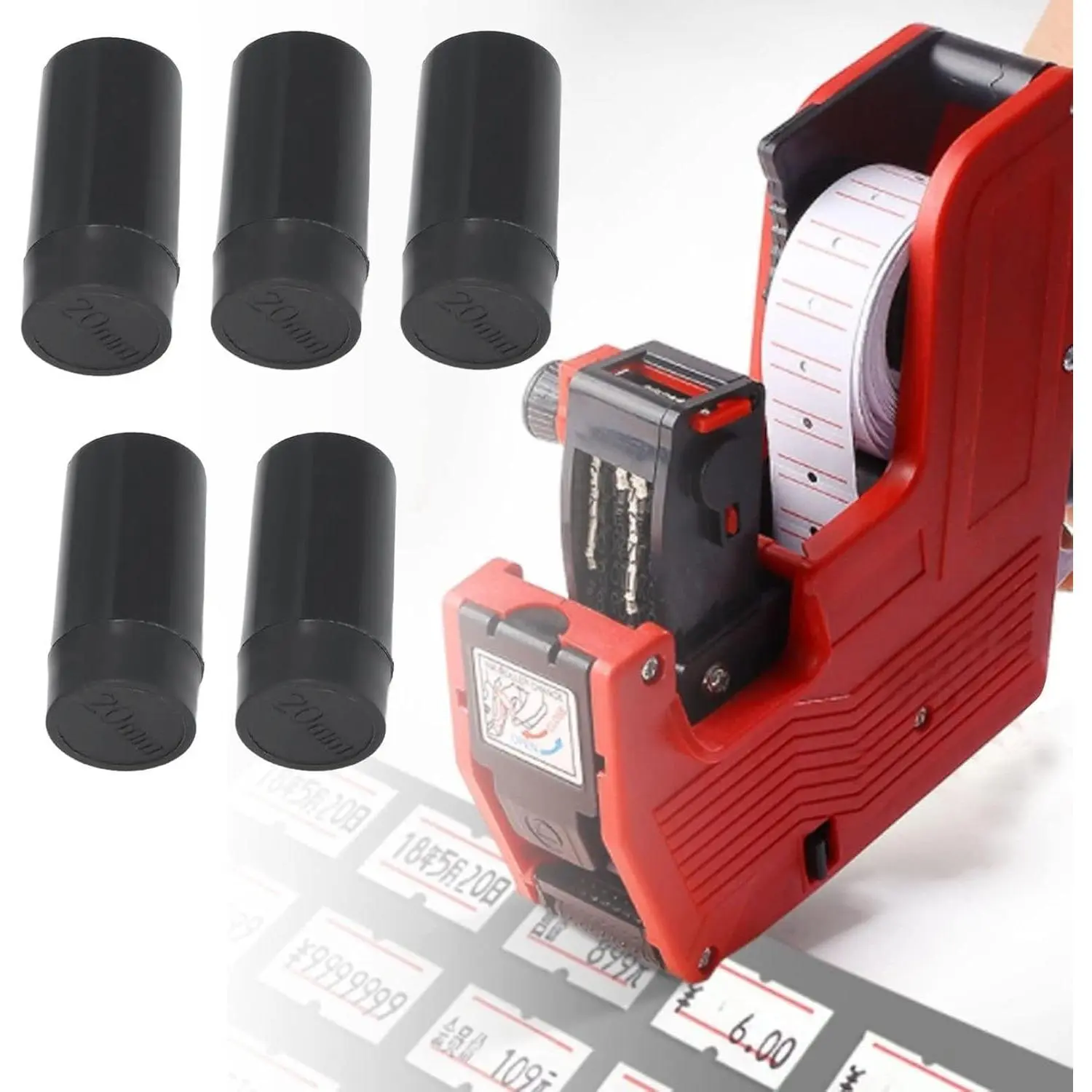 1 PCS Refill Tinta Labeller Harga VT-20 1 Baris 20mm V-Tec / Price Tag ...
