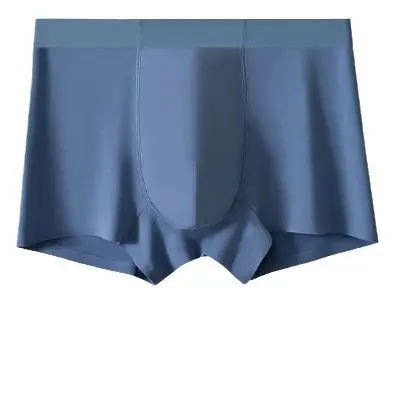 Men's Seamless Underpants Mid-Waist Boxers