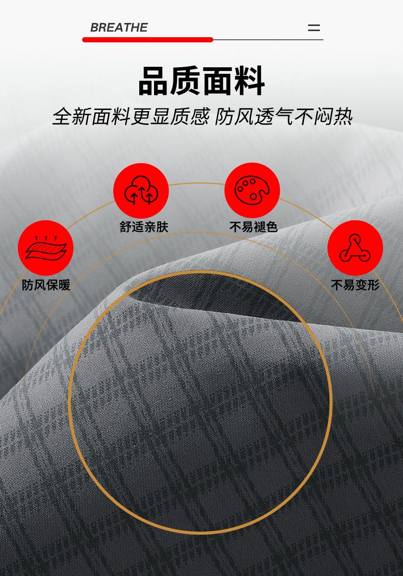 Product Introduction of Áo Khoác, Nam, Thích Hợp Cho Nam Thanh Niên Và Trung Niên, Phong Cách Mùa Thu, Cổ Chân Đế, Thường Ngày, Baita Đơn Giản, Hàng Nhà Máy Bán Buôn, Thích Hợp Cho Nhân Viên Cũ Xã Hội, Sản Xuất Tinh Tế Đảm Bảo Chất Lượng 4