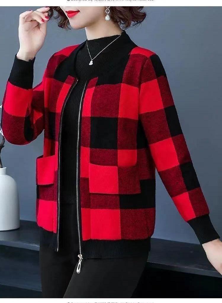 Product Introduction of Áo Khoác Ngắn Cho Nữ, Chống Nắng, Thích Hợp Cho Các Bà Mẹ Trung Niên, Áo Khoác Một Lớp Mùa Thu, Áo Cardigan Dáng Rộng Mới, Thích Hợp Cho Mùa Xuân Và Mùa Thu Của Phụ Nữ Trung Niên, Áo Khoác Bóng Chày 18