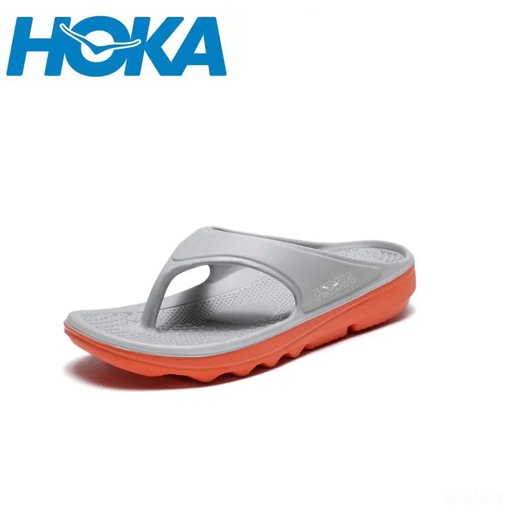 HOKA Slippers For Men ORA Recovery Slide Ultra Light Eva Soles Soft Comfortable Men's Home Sandals Men's Camouflage Flip Flops Beach Slippers