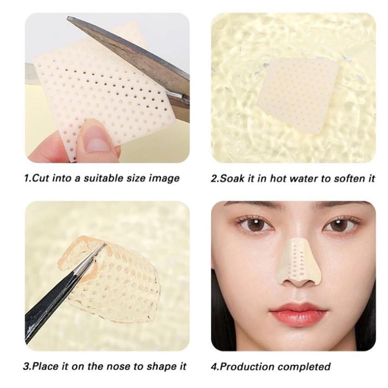 New DIY High Nose Bridge Nose Patch for Narrow The Nostrils and Raise The Bridge of The Nose Shaping Nose Clip Board Nose Up Lifting Patch 9