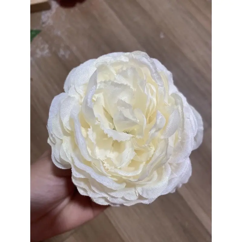 Sỉ đầu bông hoa trà MAO LƯƠNG trang trí oản,hộp quà,mix hoa sáp 5
