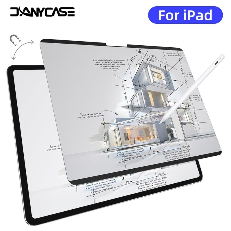 Phim giấy có thể tháo rời từ tính Giống như iPad Air 6th M2 Air M3 Pro M4 11 13 2025 Gen 11 A16 Gen 9 8 7 10.2inch 12.9 Air 4 5 Gen 10th 10.9 Mini 7 6 Air 3 10.5 Air 2 1 5th 6th 9.7 Phim Giấy Có Thể Tháo Rời Như Cho Paperfeel Bảo Vệ Màn Hình