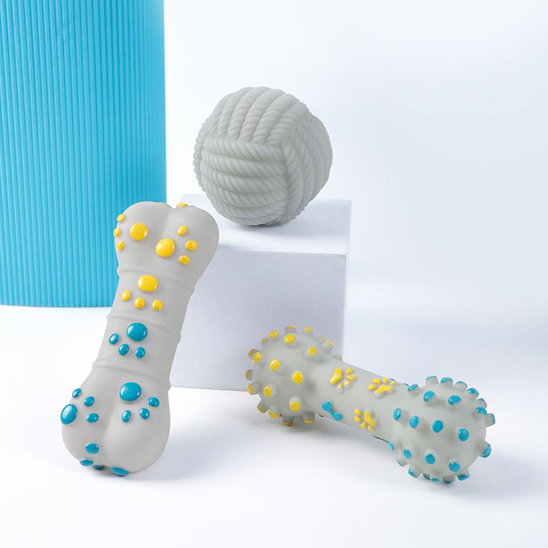 Product Introduction of Đồ Chơi Cho Chó, Hình Quả Cầu Sấm Sét, Đồ Chơi Cho Chó, Tương Tác, Có Thể Phát Âm, Thích Hợp Cho Chó chó Con, Đồ Chơi Răng Hàm, Đồ Dùng Phụ Kiện Cho Chó 1
