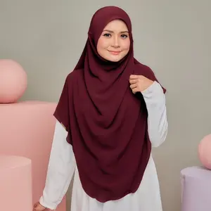 Hijab Bawal Malay 140x140 Ceruty Babydoll