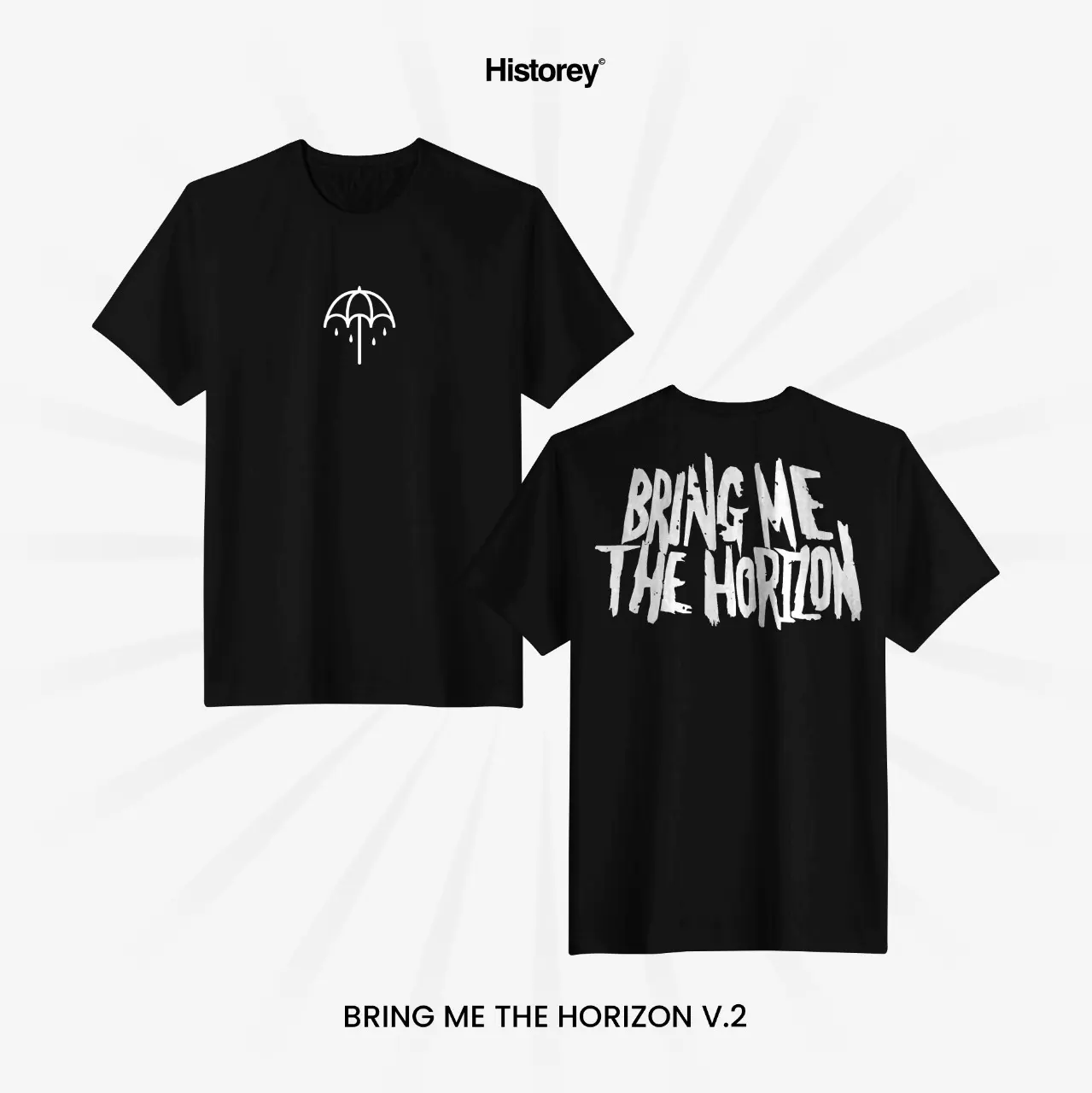 T - Shirt | Kaos Band | Bring Me The Horizon V.2 Premium Combed 24s | Kaos Distro Cowo Nyaman Sablon Panjang Simple