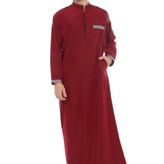 Jubah  Gamis Umroh Pria Jubah Gamis Pria Arab Dewasa Baju Gamis Pria Terbaru 2024 Baju Gamis Cowok Terbaru 2024 Jubah Pria Terbaru Baju Koko Terlaris 2024 Bonus 1 Pcs Peci plus 1 Tasbih Size S M L Xl XXL 3XL COD Muslim Panjang Putih Simple 4