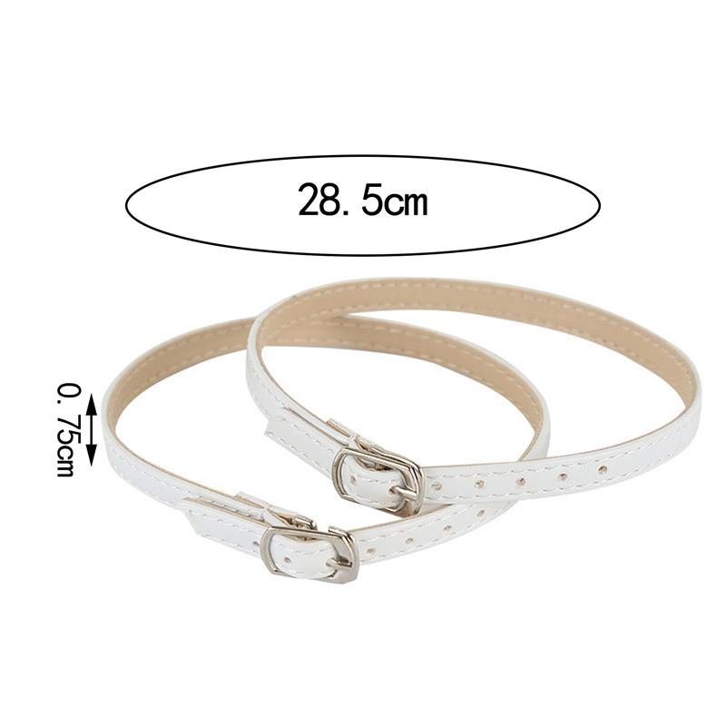 Product Introduction of Dây Giày, 1 Đôi, Mềm Mại, Sử Dụng Kép, Chống Sốc, Ổn Định, Độ Đàn Hồi Cao, Chống Rời, Làm Bằng Da Giả, Dành Cho Phụ Nữ, Thích Hợp Cho Giày Cao Gót, Dây Giày, Phụ Kiện Giày 0