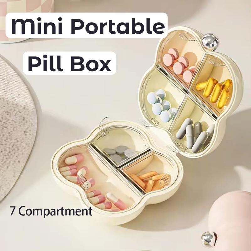 bekas ubat ubat 7 Days Daily Pill Box Medicine Pill Box Travel - TikTok ...