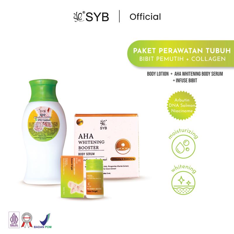 Bundling Body Care Series [Paket Perawatan Tubuh untuk Mencerahkan & Melembabkan Kulit] 3