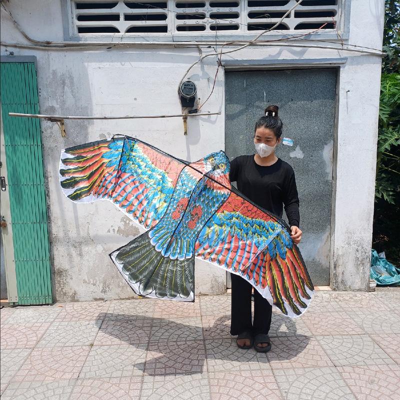 Diều đại bàng 2.4m khung  cacbon vải in nhiệt siêu đẹp