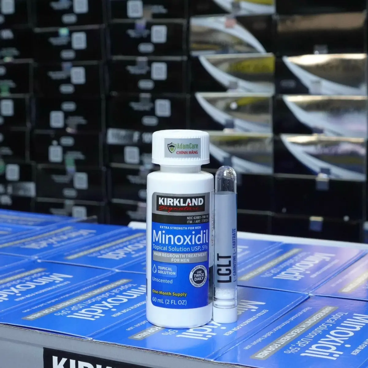 Dung Dịch Bôi Minoxidil 5% Kirkland Chăm Sóc Tóc, Mọc Râu kich moc tinh chat