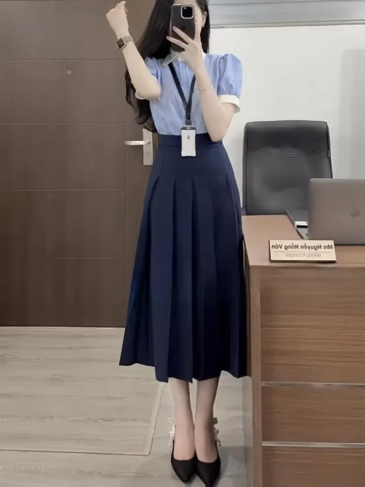 Set Chân Váy Nữ Hàng Mới Form dài A77 CinClothing