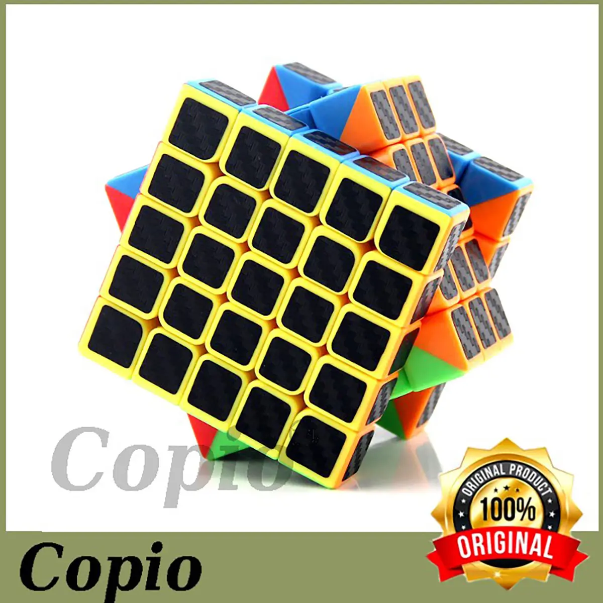 Rubik 5x5 Moyu Meilong Carbon Fiber