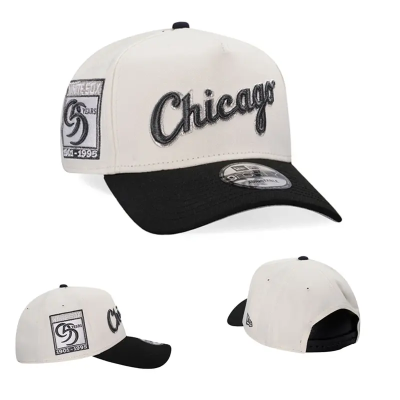 Men's Adjustable Baseball Cap Chicago white Sox Sport Snapback Hat