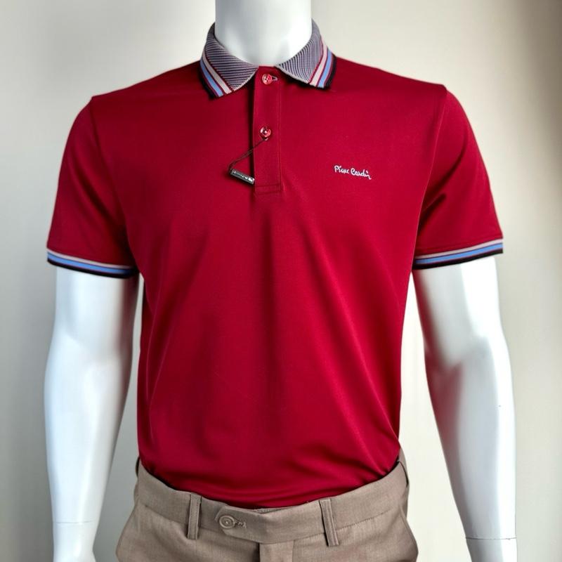 Áo Polo Nam, Áo Thun Nam Ngắn Tay, Áo Polo, Áo Thun Trắng Pierre Cardin Chính Hãng Hàng Xuất Dư Xịn Hàn Quốc Menswear Shirt polo laurenralph có thể giặt máy thanh lịch 6