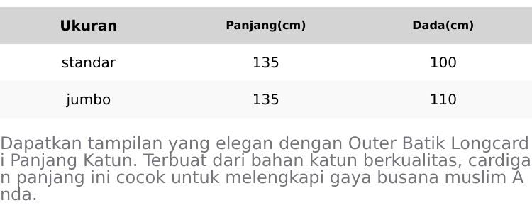 Product Introduction of longcardy_outer batik_batik wanita terkini 0