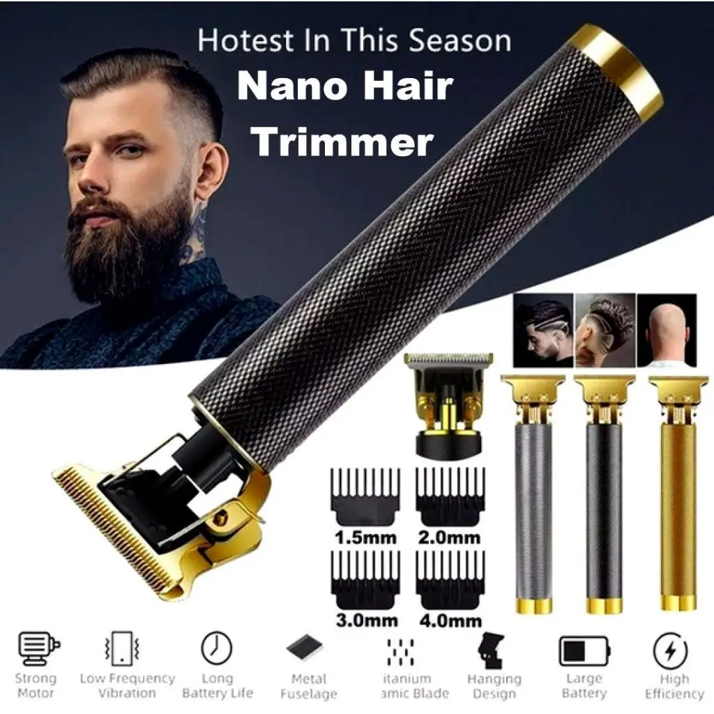 Electric Hair Trimmer Clipper Cutting Machine Home Haircut Men Mesin Rambut potong rambut Hair shaver cutter Durable Plastic Hair Clipper Comfort Electric Professional Hair Trimmer for Men