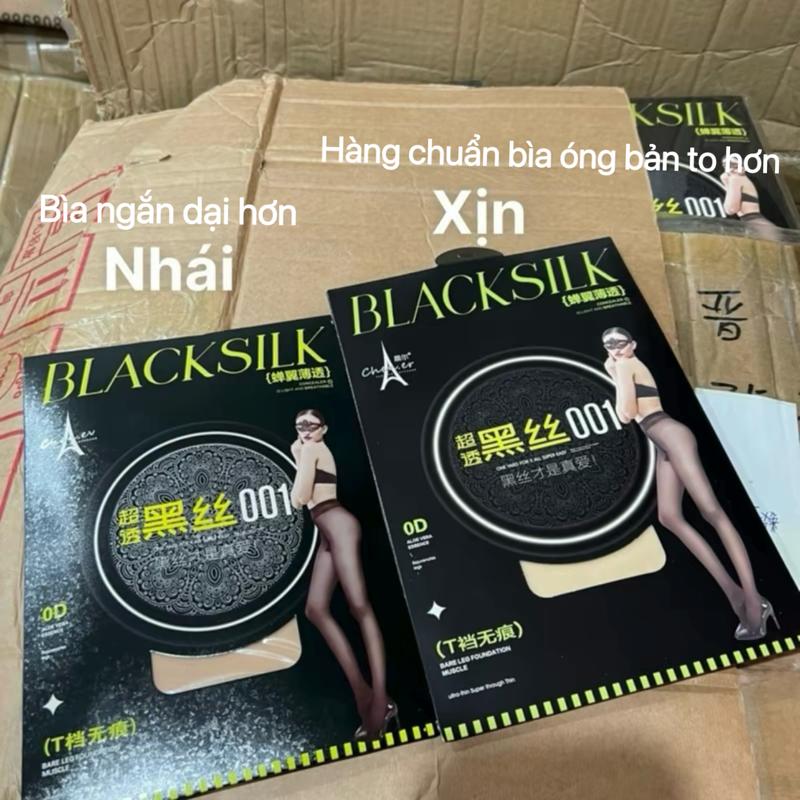 Quần Tất Black Silk Siêu Dai Siêu Trong Chuẩn MPB - JQT01 1