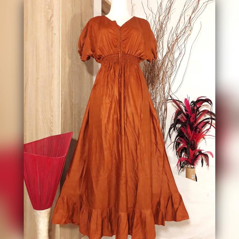 DRESS SERUT / LONGDRESS FLORA 1
