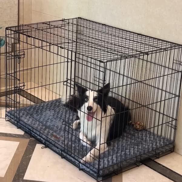 Long narrow dog crate best sale