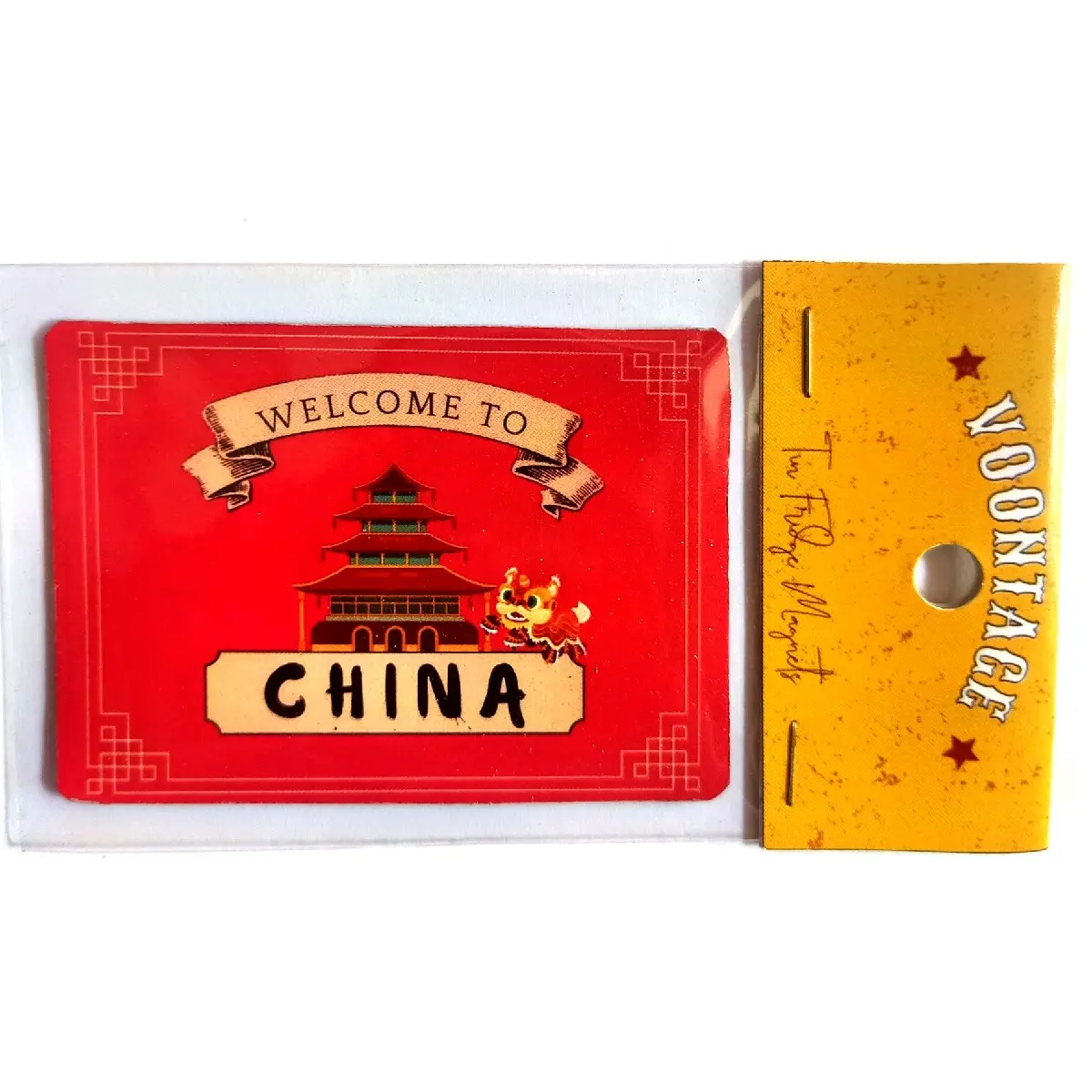 magnet tempelan kulkas Souvenir hadiah oleh oleh cina