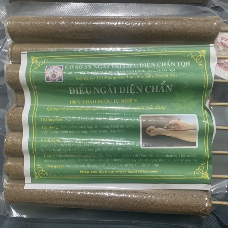 Nhang ngải cứu trung Diện Chẩn Shop 1 gói 10 cây 6