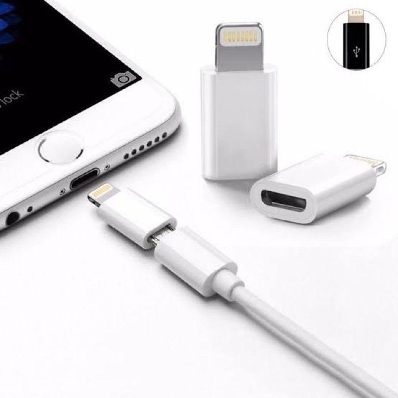 Connector Converter Micro USB To Type C dan Lightning 1