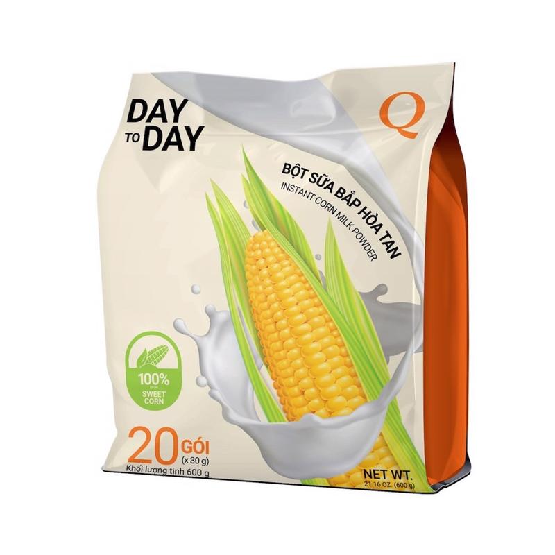 Sữa Bắp Day to Day Trần Quang 600g 20 gói * 30g