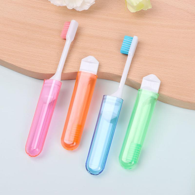 Product Introduction of 1Pcs Travel Portable Folding Toothbrush Super Soft Bristle Toothbrush Fold Travel Camping Hiking Outdoor Easy To Take Teethbrush 28