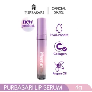 Purbasari Lip Serum Bibir Pecah-pecah Hidrasi Pelembap Gelap Vitamin