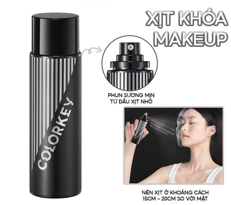  COLORKEY Xịt KHOÁ MAKEUP  lâu trôi dưỡng ẩm tiện lợi dùng cho mọi loại da  Cosmetic Nữ Women Mỹ Phẩm Trang Điểm settingspray xịt  khóa 