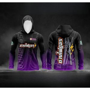 ชุดตกปลา เสื้อกันแดด ชุดตกปลาแขนยาว เสื้อยืดมีฮู้ด ปรับแต่งชื่อฟรี สไตล์สปอร์ต ดีไซน์พิมพ์ลาย เหมาะสำหรับทั้งผู้หญิงและผู้ชาย ใส่สบาย ระบายอากาศได้ดี มีฟังก์ชั่นป้องกันรังสียูวี เสื้อ  ตก  ปลา  แขน  ยาว