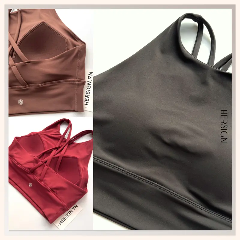 Set đồ tập gym nữ ngắn Đồ tập yoga áo bra quần short HERSIGN-SMIXB21N12 6