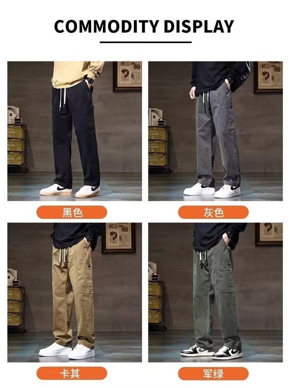 Product Introduction of Quần Bảo Hộ Lao Động Cityboy Nhật Bản, Màu Kaki, Dành Cho Nam Giới, Hàng Mới Về Mùa Thu Và Mùa Đông, Quần Ống Rộng Dáng Suông Rộng, Thương Hiệu Thời Trang, Quần Thường Ngày 1