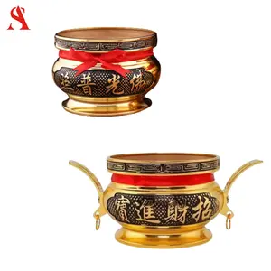 Hiolo Tembaga Naga Hiulo Tembaga Tempat Hio Emas Kuningan Dupa Kuningan Hiolo Tempat Dupa Hio Emas