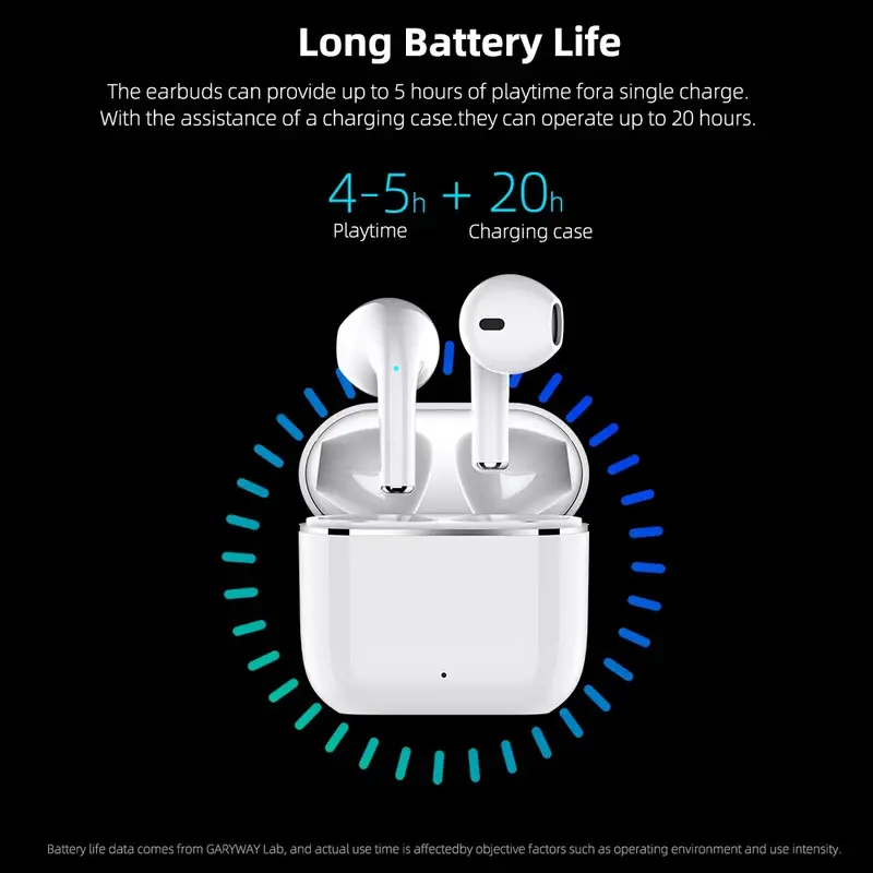 Tai Nghe Nhét Tai Nghe AirPods Pro4, L, Tai Nghe Nhét Tai Nghe Bluetooth 5, Tương Thích Với Android Và Apple iPhone, Tai Nghe Nhét Tai 3