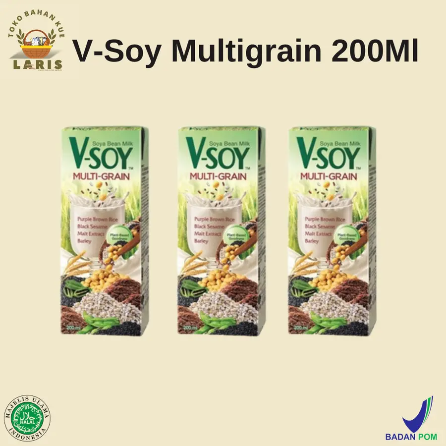 V-Soy Soya Milk Multi Grain 200Ml