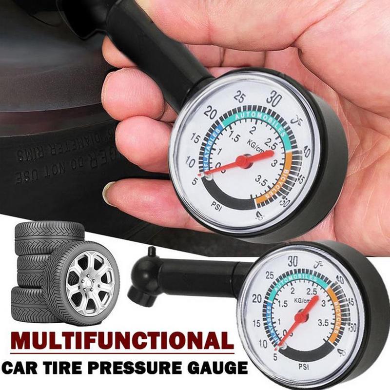 Plastic High-precision Tire Pressure Gauge Measure Tire Pressure Monitor Y5Q7 1