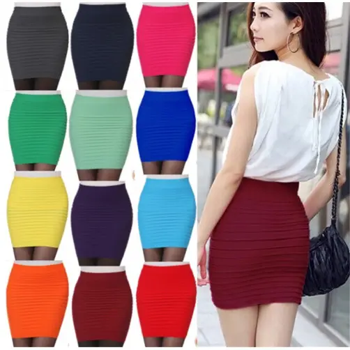 Rok Span Lipat Office Style - RK 0