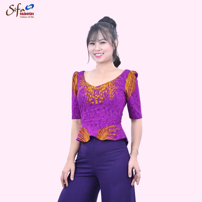 [Sifa Fashion] Quần lưng liền ống rộng UT23166 2