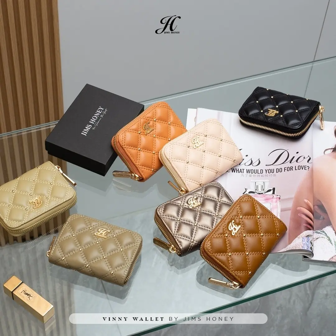 JIMS HONEY DOMPET KARTU VINNY WALLET ( FREE BOX EXCLUSIVE )