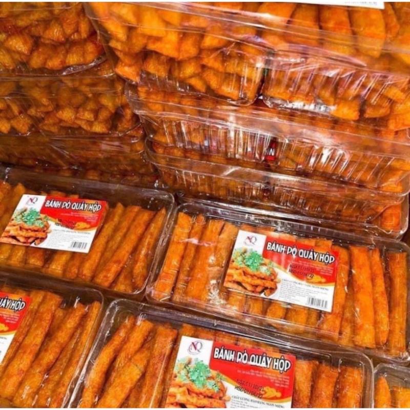 Bánh Bò Quẩy Hộp Bánh Bò Xiên Vừng Bò Vừng Miếng Loại Hộp Đặc Biệt Thơm Ngon Date Mới 3