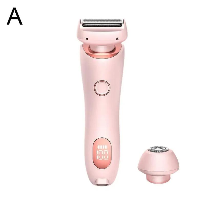 Product Introduction of Painless Hair Removal At Home, 2 In 1 Electric Shaver Razors For Women, Bikini Trimmer For Pubic Hair, Wet & Dry Electric Shaver Steel Waterproof Gentle Removable Stainless Stainless Steel Comfort Portable IPL Hair Removal with Cooling 22