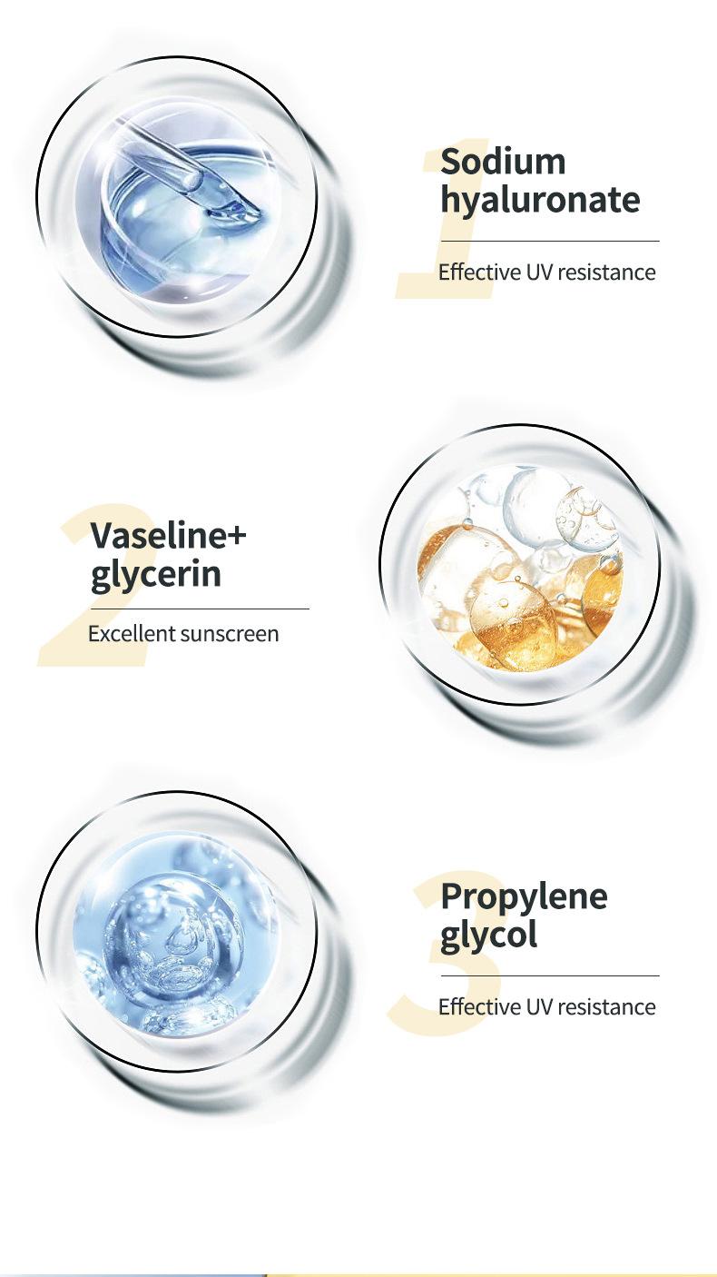 Product Introduction of Summer Waterproof Sunscreen Spray Brightening Refreshing Non-Greasy Sunscreen 50 Times Sunscreen Spray Skincare Facial Skin Repair 7