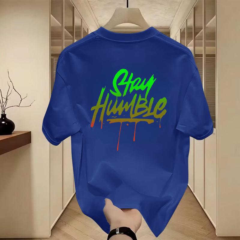 Product Introduction of Casual fashion top 100% cotton loose unisex T-shirt 8